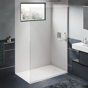 paroi de douche fixe