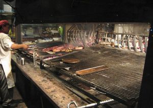 barbecue à charbon