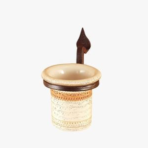 porte brosse de toilettes en céramique
