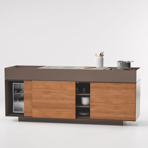 îlot de cuisine résidentiel / contract / pour hôtel / pour restaurant