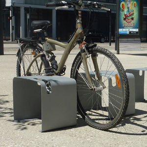 range-vélo en acier galvanisé