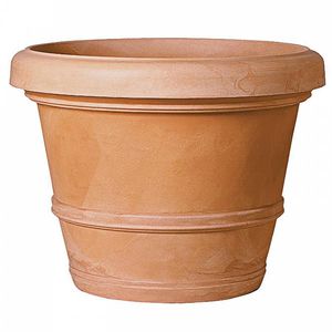 pot de jardin en plastique / rond / conique