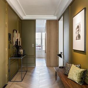 système à galandage pour porte coulissante