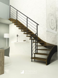escalier droit
