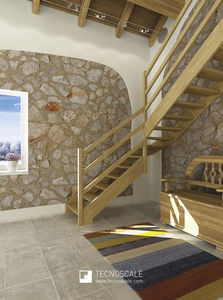 escalier droit