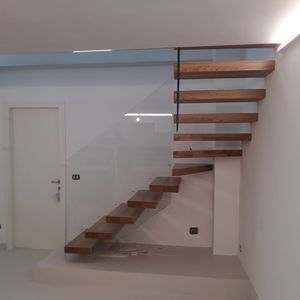 escalier quart tournant