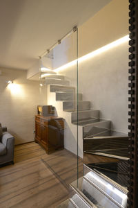 escalier droit