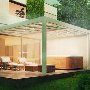 pergola adossée