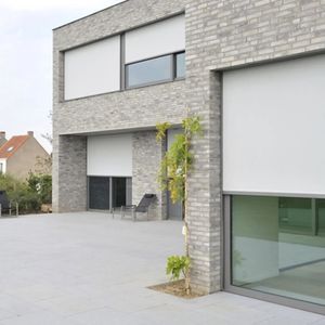 brise-soleil en tissu