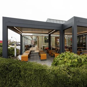 pergola adossée