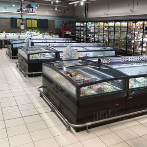vitrine réfrigérée îlot