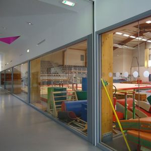 panneau en verre feuilleté / trempé / de sécurité / à double vitrage