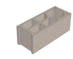 bloc de béton creux 1