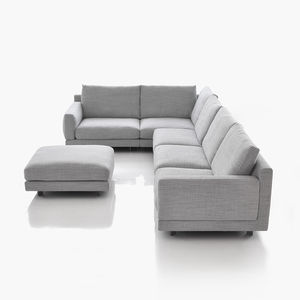 canapé modulable / contemporain / en tissu / 5 places