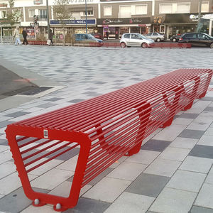banc public contemporain