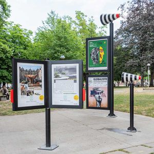 panneau signalétique en acier 1
