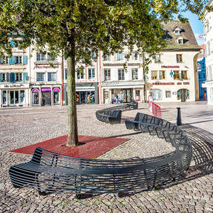 banc public contemporain