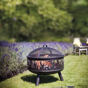 brasero de jardin à bois 1