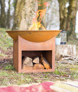 brasero de jardin à bois 1