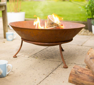 brasero de jardin à bois 1