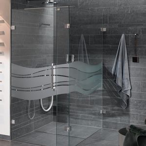 poignée de tirage pour porte de douche / en inox / contemporaine / résidentielle
