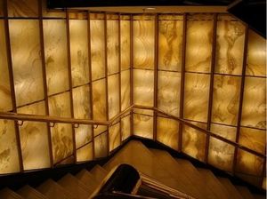 panneau en verre feuilleté
