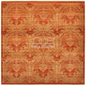 tapis contemporain / à motif / en laine / en coton