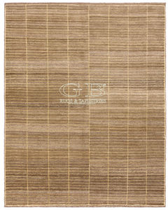 tapis contemporain / à rayures / en laine / rectangulaire