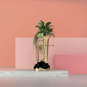 jardinière en fonte / design original / pour espace public / pour hôtel