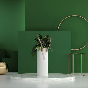 jardinière en fonte / design original / pour espace public / pour hôtel