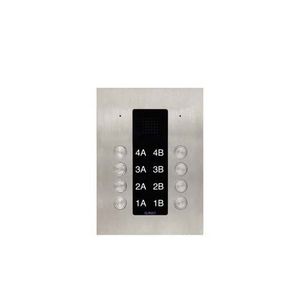 platine de rue en inox