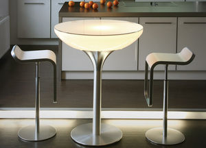 table mange-debout lumineuse (LED)