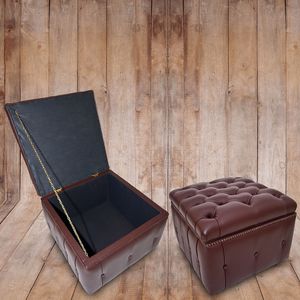 pouf chesterfield