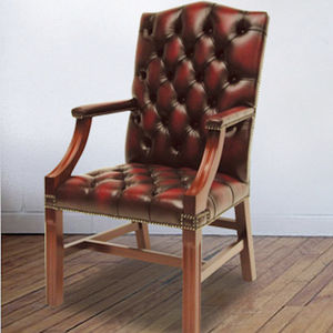fauteuil de bureau chesterfield