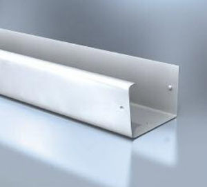 gouttière en aluminium