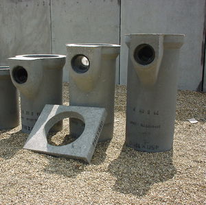 regard d'égout en béton