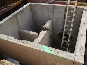 regard d'égout en béton 1