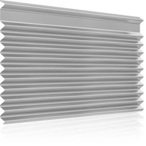 bardage en plaques / nervuré / pour façade ventilée