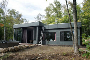 maison modulaire / design original / contemporaine / écologique