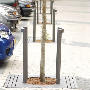corset d'arbre en acier galvanisé