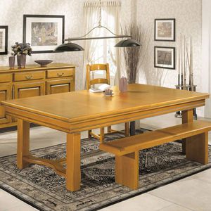 table de billard de style rustique