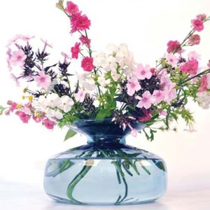 vase contemporain / en verre