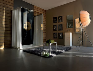 paroi de douche fixe