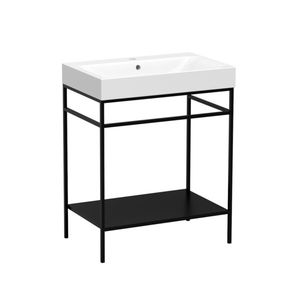 console pour lavabo en métal 1