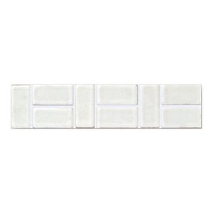 mosaïque d'intérieur / murale / en céramique / rectangulaire