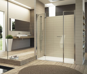 paroi de douche battante 1