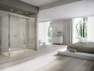 paroi de douche battante 1