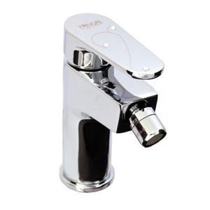 mitigeur pour bidet / en métal chromé / 1 trou