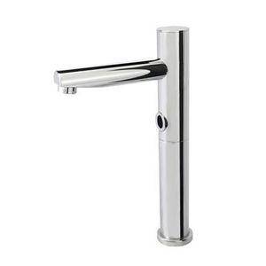 mitigeur pour vasque / en métal chromé / électronique / 1 trou