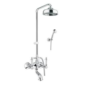 colonne de douche avec douche à main